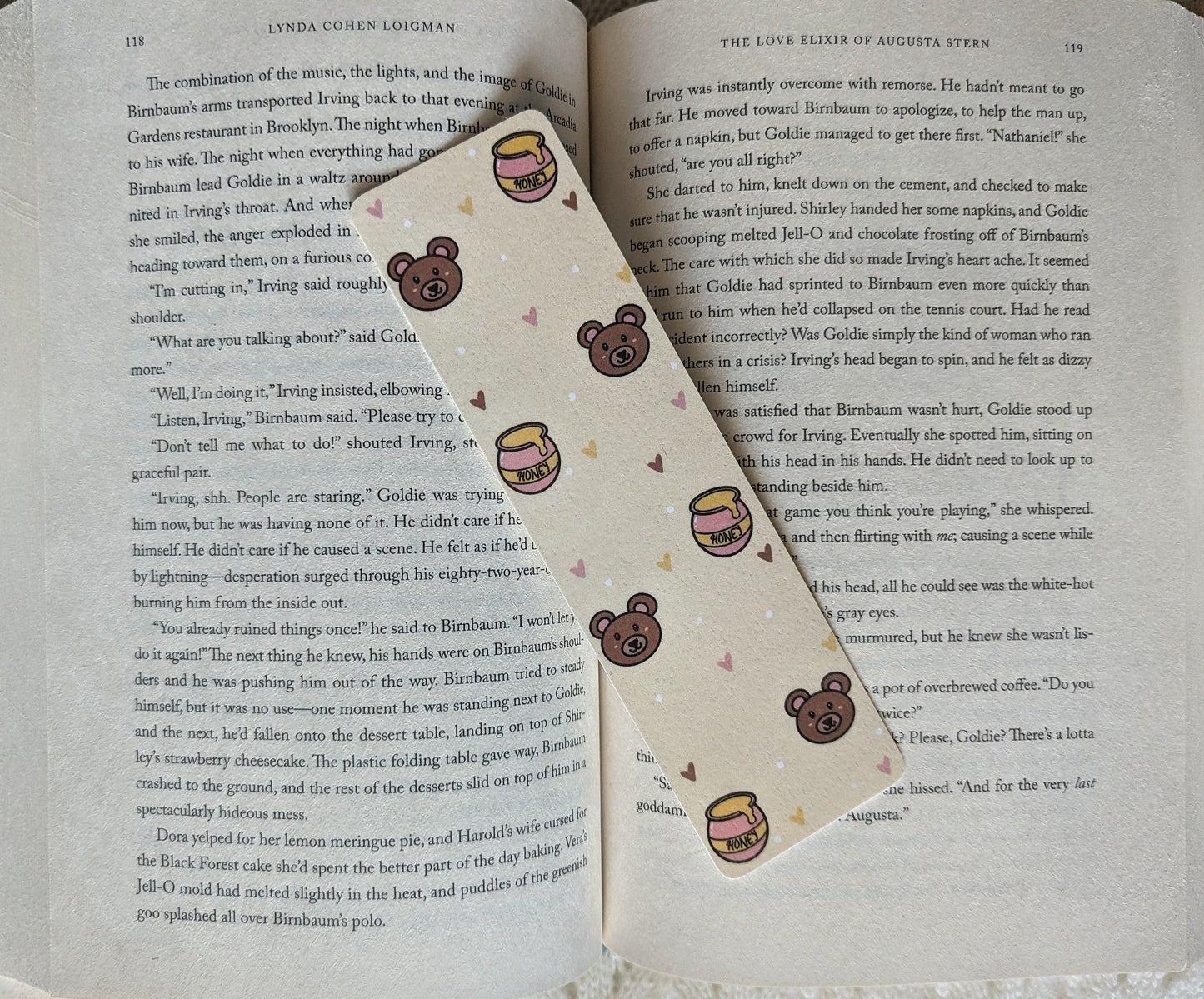 Honey Bear - Bookmark