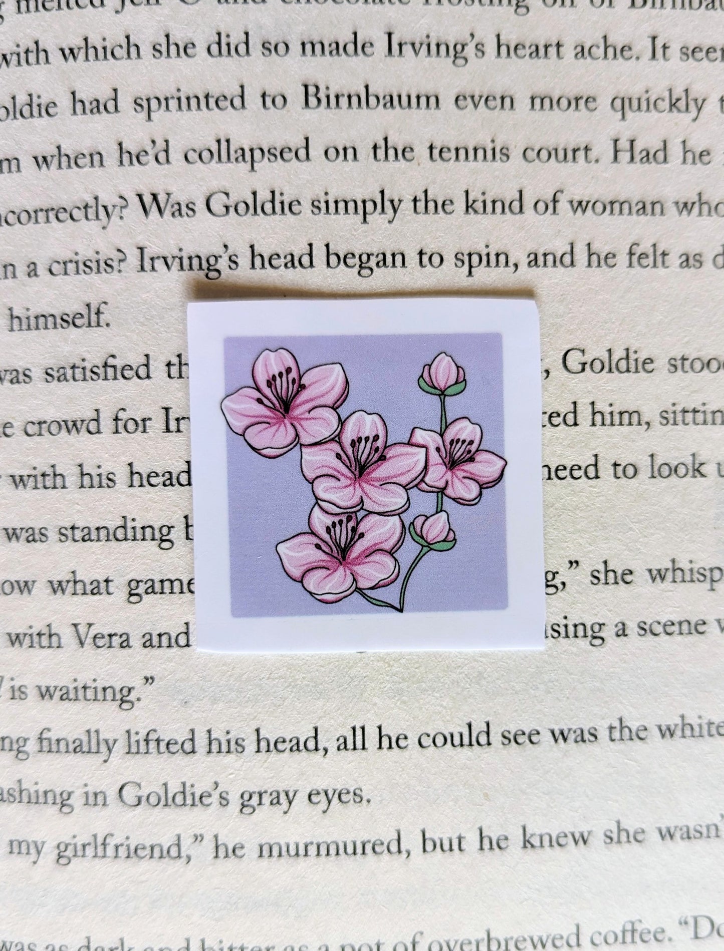 Floral (Stamp inspired) - stickers
