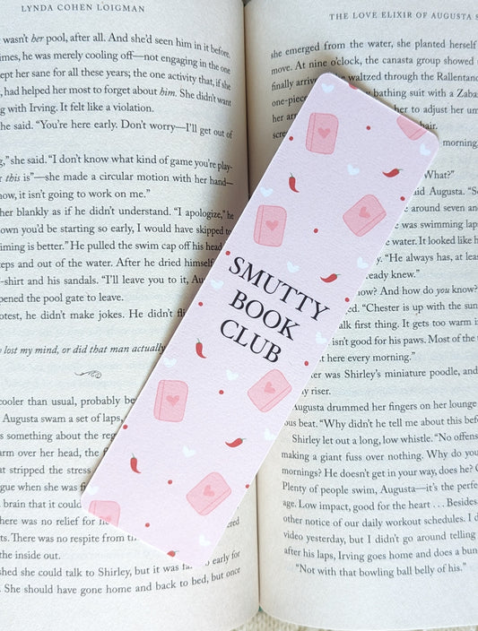 SMUTTY Book Club - Bookmark