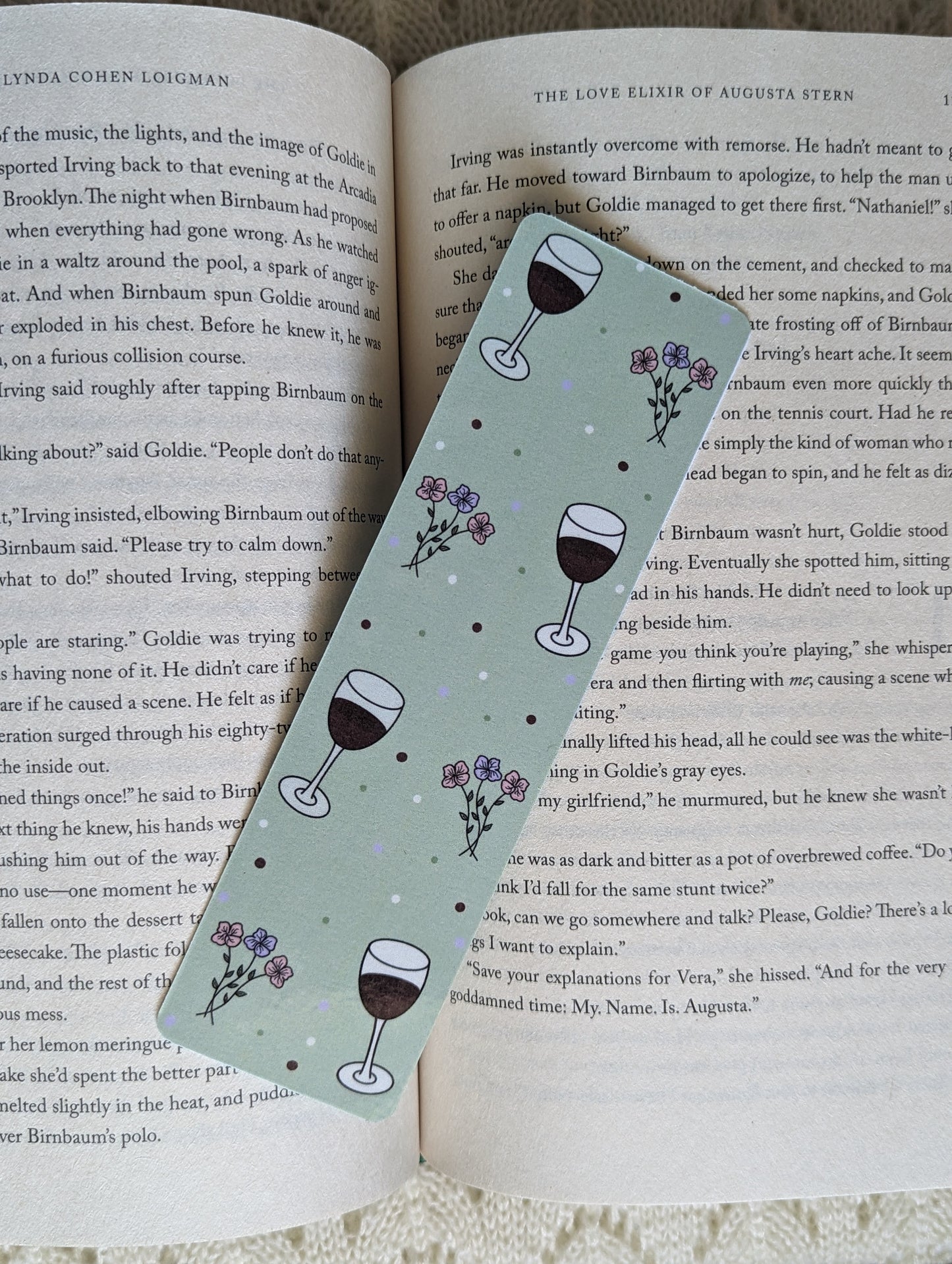 Wine Time - Bookmark