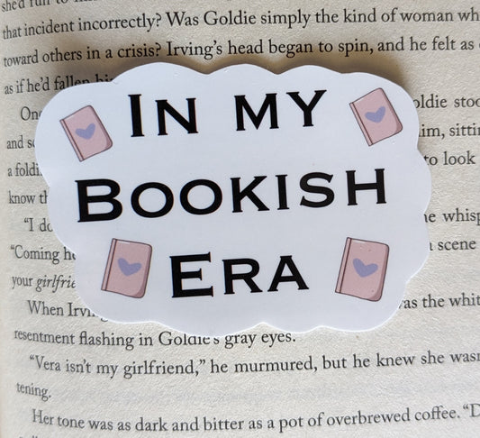 Bookish Era - sticker