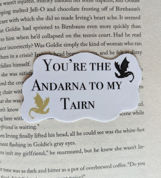 Andarna & Tairn - sticker