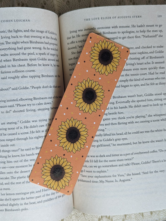 Sunflower - bookmark