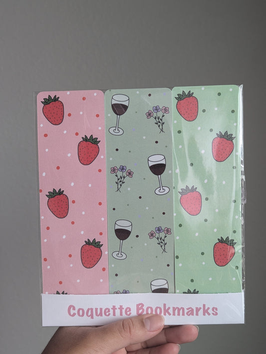 Coquette Bookmark Set