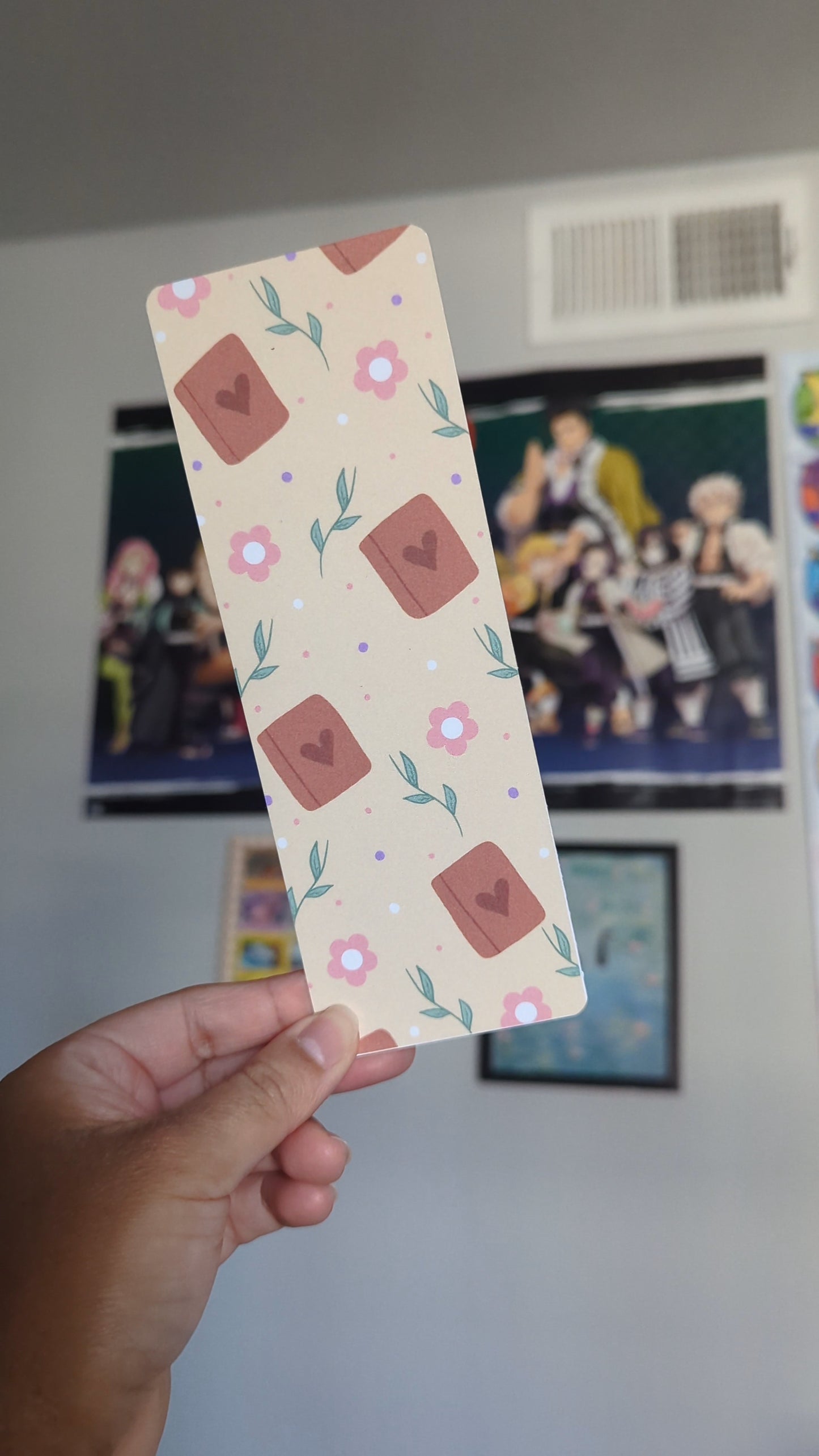 Bookish Floral - Bookmark