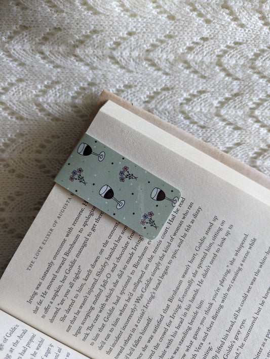 Wine Time - Magnetic Bookmark
