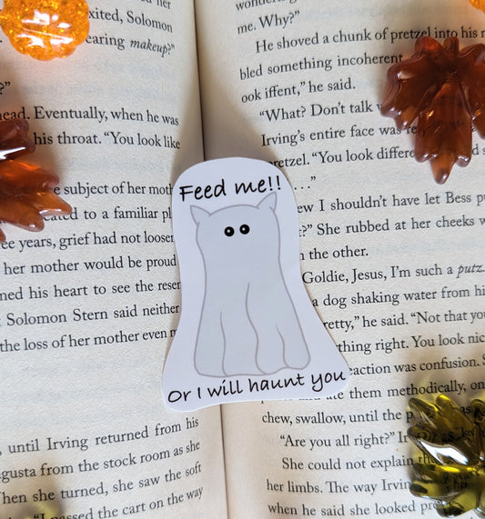 Feed me - Sticker
