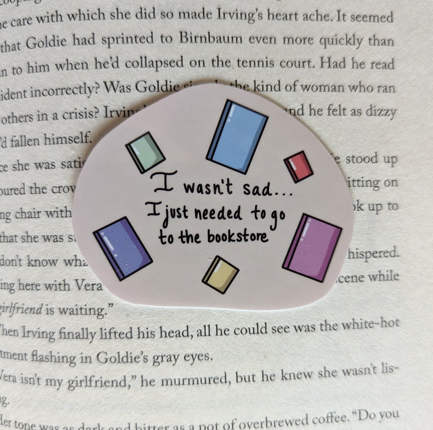 Bookstore Trip - sticker