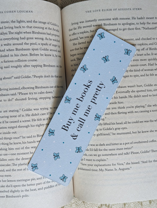 Call me pretty - bookmark