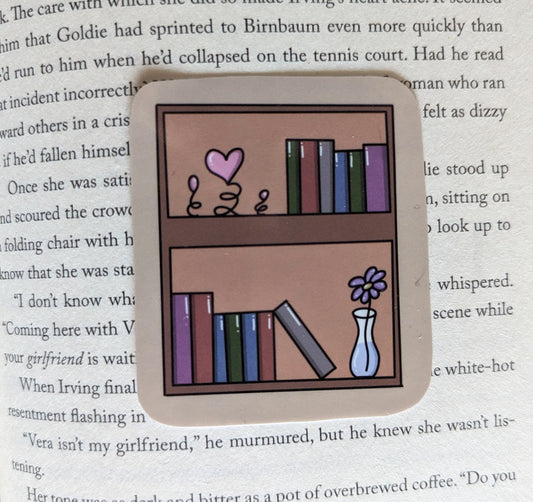 Bookshelf - sticker